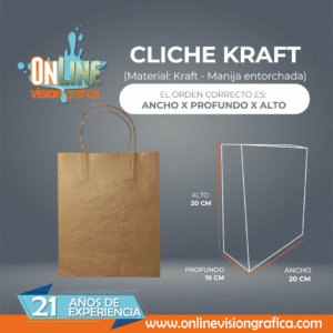 Bolsa Cliche Kraft