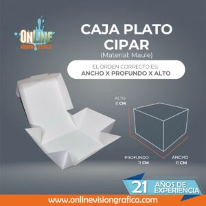 CAJA PLATO CIPAR