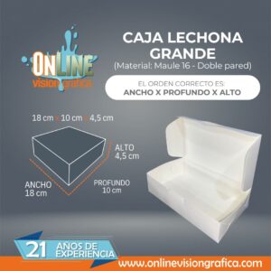CAJA LECHONA GRANDE
