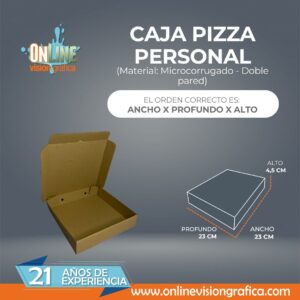 CAJA PIZZA PERSONAL