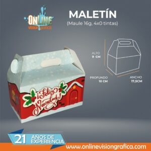 MALETÍN BLANCO ROJO