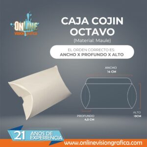 CAJA COJIN OCTAVO